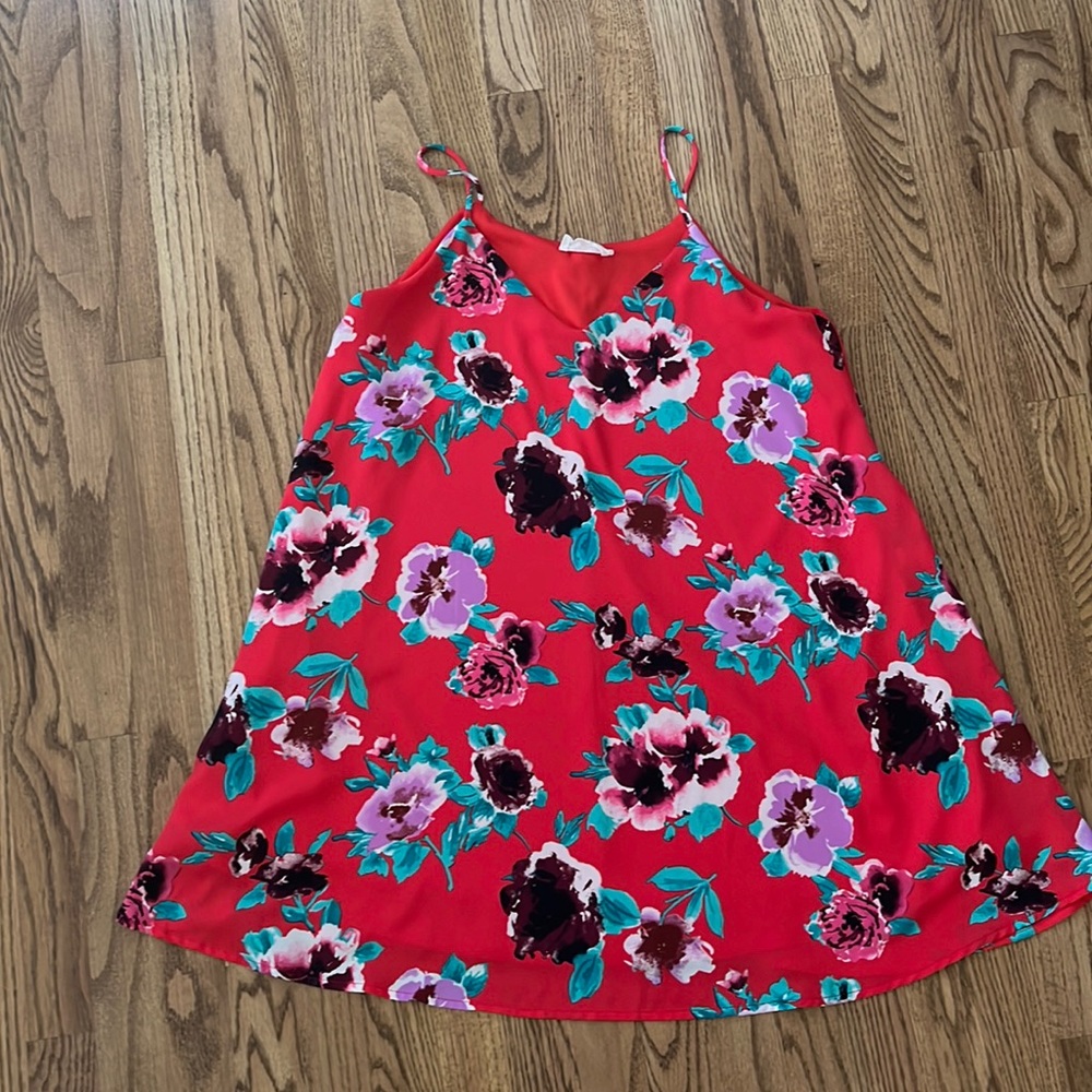 Peach Love Dress. Loose fitting.